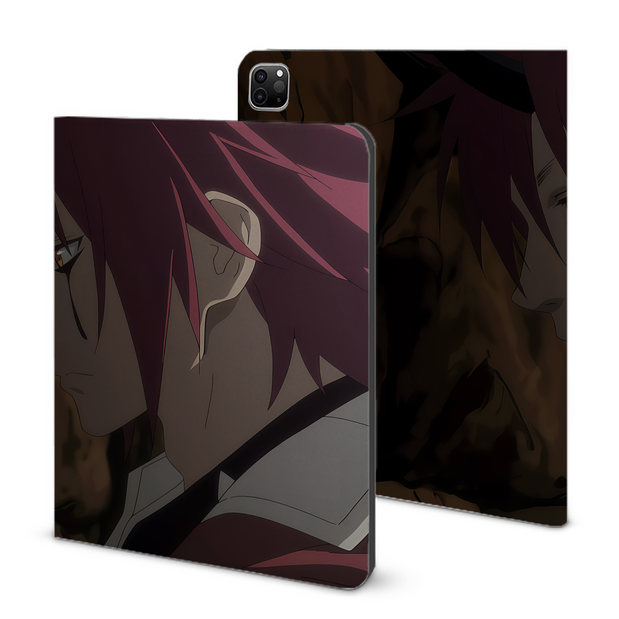 （画像用） 転スラ Regarding Reincarnated to Slime IPad ケース ブック型 PUレザー TPU 耐衝撃 軽量 薄型 ペン収納なし 全面保護 IPad 各モデル対応